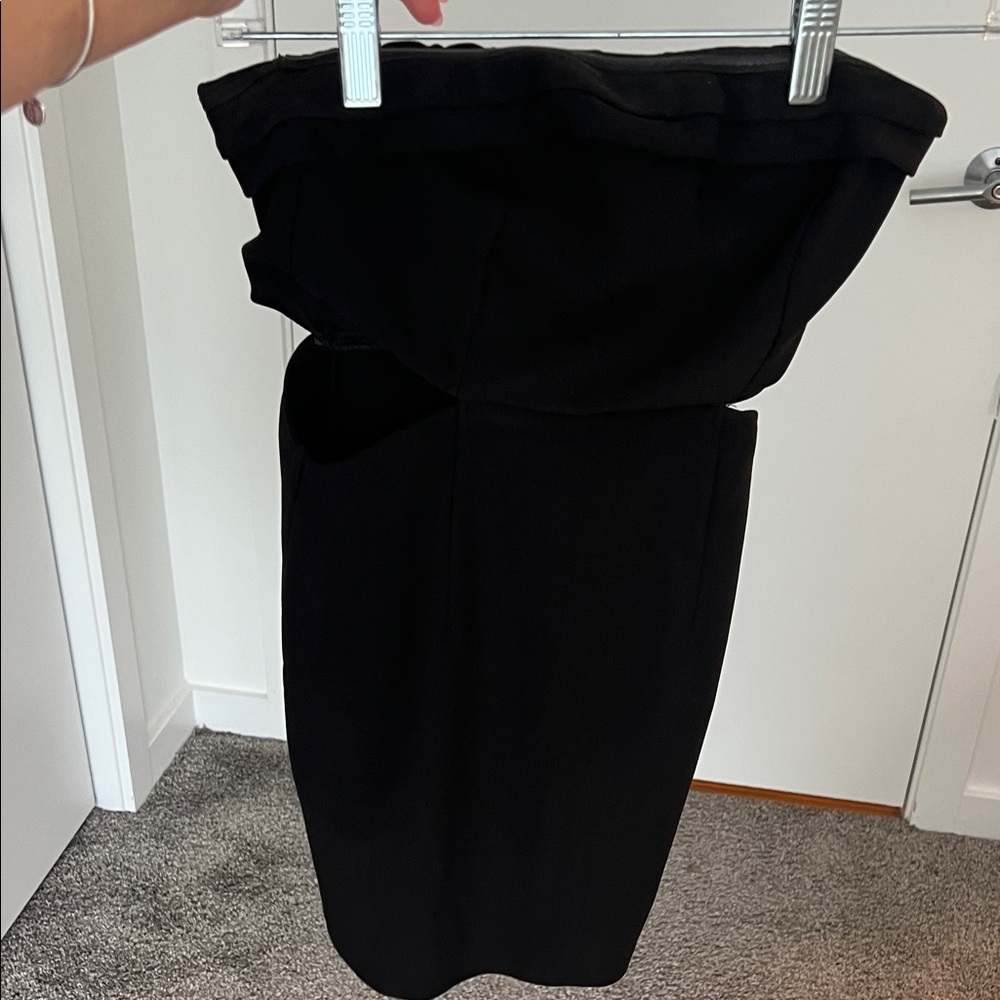 Princess Polly Classic Black Strapless Dress